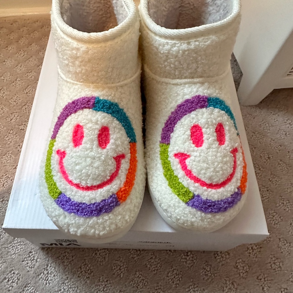 Happy Face Slippers